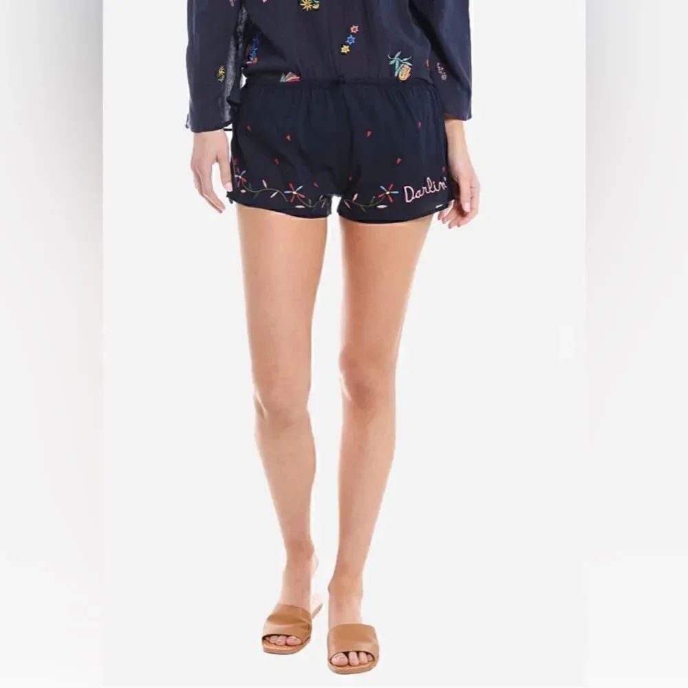 NWT SUNDRY DARLIN VOILE MINI SHORTS